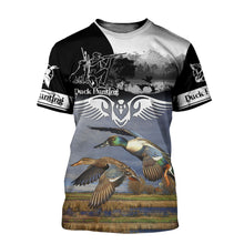 Load image into Gallery viewer, Duck Hunting 3D All Over Printed Hoodie, T-shirt, Long sleeve T-shirt, Tank Top, Short, Zipper Hoodie No.134
