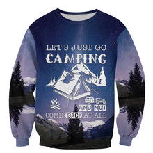 Load image into Gallery viewer, Love Camping 3D All Over Printed Hoodie, T-shirt, Long sleeve T-shirt, Tank Top, Short, Zipper Hoodie No.42
