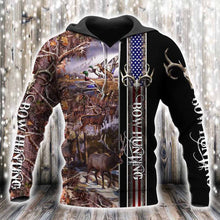 Load image into Gallery viewer, Bow Hunting 3D All Over Printed Hoodie, T-shirt, Long sleeve T-shirt, Tank Top, Short, Zipper Hoodie No.51
