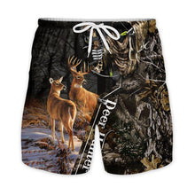 Load image into Gallery viewer, Love Deer 3D All Over Printed Hoodie, T-shirt, Long sleeve T-shirt, Tank Top, Short, Zipper Hoodie No.104
