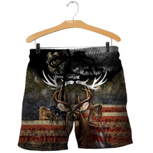 Load image into Gallery viewer, Deer Hunting 3D All Over Printed Hoodie, T-shirt, Long sleeve T-shirt, Tank Top, Short, Zipper Hoodie No.32
